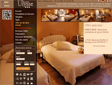 Tablet Screenshot of hotel-ulysse.fr